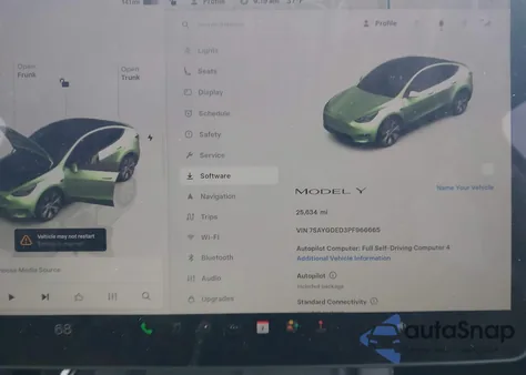 2023 Tesla Model Y Rwd from USA, damaged, VIN 7SAYGDED3PF966665